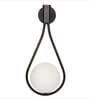Breslau Black Metal Wall Sconces