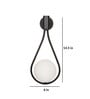 Breslau Black Metal Wall Sconces