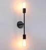 Castle Metal Novelty Wall Light (Black)