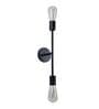 Castle Metal Novelty Wall Light (Black)