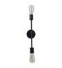 Castle Metal Novelty Wall Light (Black)