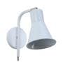 Katana White Metal Wall Sconces