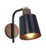 Gabriele Black Metal Wall Sconces