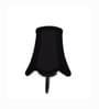 Black Metal Wall Mounted Light   Black Cotton Shade | Office & Bedroom