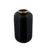 Black Midnight Short Vase