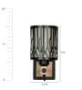 Margaux Black Metal Wall Sconces