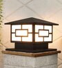 Lovida Black Mild Steel Gate Light