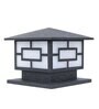 Lovida Black Mild Steel Gate Light
