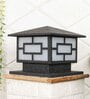 Lovida Black Mild Steel Gate Light