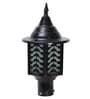 Black Mild Steel Gate Light