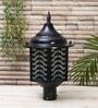 Black Mild Steel Gate Light