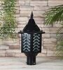 Black Mild Steel Gate Light