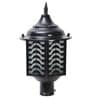 Black Mild Steel Gate Light