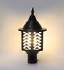 Black Mild Steel Gate Light