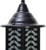 Black Mild Steel Gate Light
