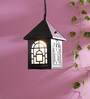Laron Black Metal Outdoor Hanging Light