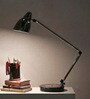 Black Mild Steel Study Lamp
