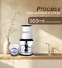 Black Mixer Grinder with Stainless Steel Blade