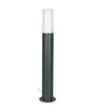 Black Modern Cylindrical Single-Light 36 Inch Aluminium Outdoor Gate Post Lamp Bollard Light