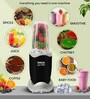 Black Multi-Jar Nutri Blender with Frother & Travel Cups