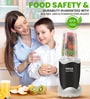 Black Multi-Jar Nutri Blender with Frother & Travel Cups