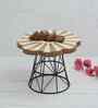 Black Naked Bloom Decorative Cake Stand