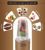 Black Nutri Blender & Dry Grinder with Sipper Lid