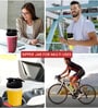 Black Nutri Blender & Dry Grinder with Sipper Lid