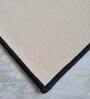 Black Nylon Geometric Pattern 47.2 x 19.6 Inches Runner
