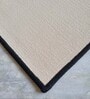 Black Nylon Geometric Pattern 47.2 x 19.6 Inches Runner