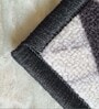 Black Nylon Geometric Pattern 47.2 x 19.6 Inches Runner