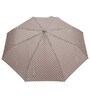 Black Graphic Printed 3 Fold Nylon Umbrella