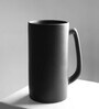 Black Oblong 500ml Black Ceramic Beer Mug