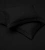 Black Onxy Stripe 300 TC Pure Cotton King Fitted Bedsheet with 2 Pillow Covers