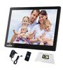 Black Plastic 15 Inch Digital HDMI Photo Frame