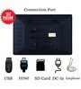Black Plastic 15 Inch Digital HDMI Photo Frame