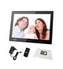 Black Plastic 15 Inch Digital Photo Frame