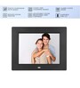 Black Plastic 8 Inch Digital Photo Frame