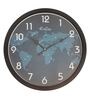 Black Plastic Analog Designer Wall Clock