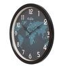 Black Plastic Analog Designer Wall Clock