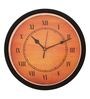 Black Plastic Analog Designer Wall Clock