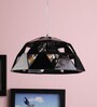 Trista Black Plastic Hanging Light