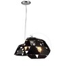 Trista Black Plastic Hanging Light
