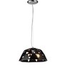 Trista Black Plastic Hanging Light