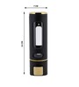 Black Plastic Soap Dispenser