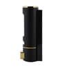 Black Plastic Soap Dispenser
