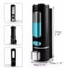 Black Plastic Soap Dispenser