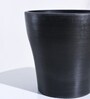 Black Plastic Tivoli Large Desk Pot