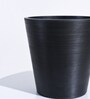Black Plastic Venice Large Desk Pot
