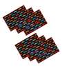 Alfred (12x18) Multicolor Poly Cotton (Set of 6) Placemat